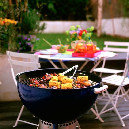 barbeque garden round shape