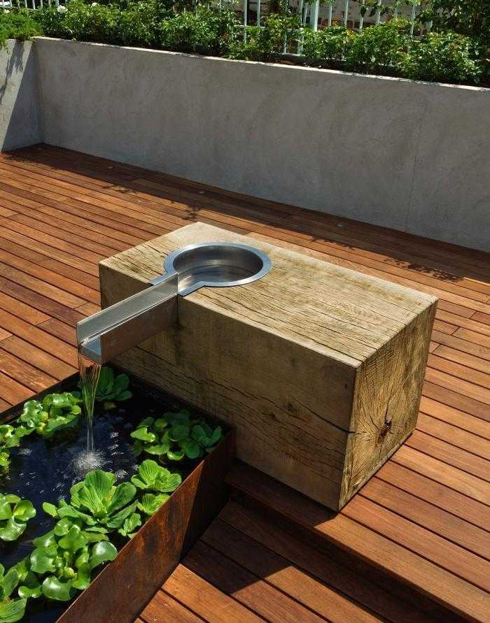 corten steel basin design garden design modern