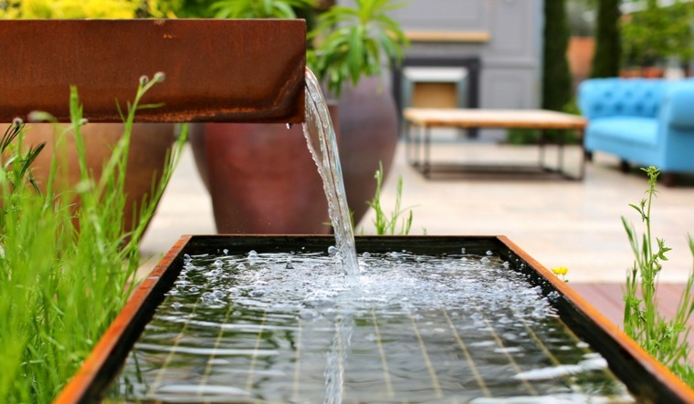 basin-and-water-drop-corten steel-outside-modern