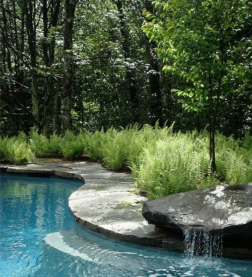 garden fountain fountain pool water blue