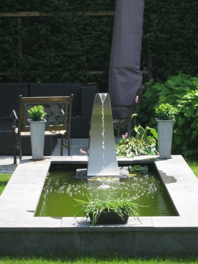 contemporary water basin