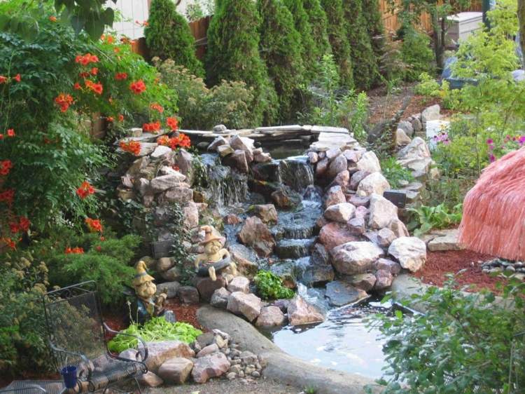 modern garden pond design