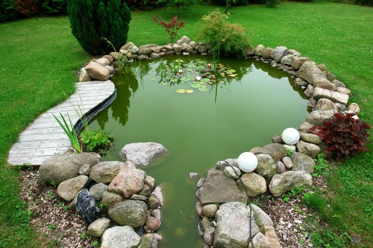 aquatic gardens basin idea decoration stones deco