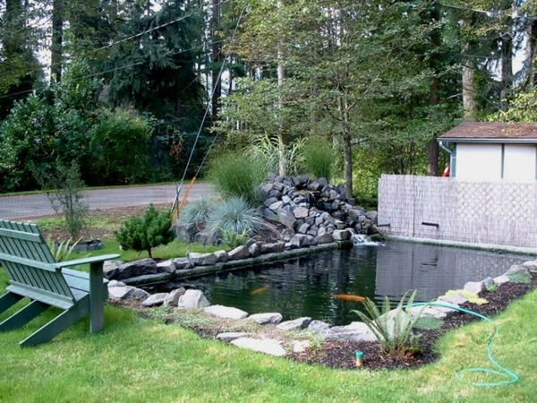 rectangular basin bench plants