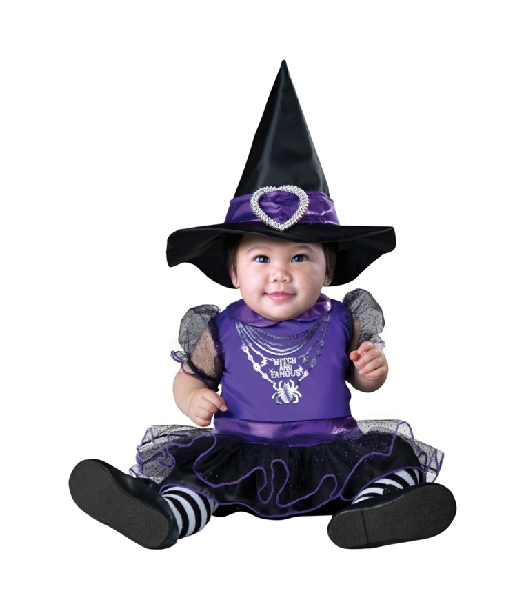 skjule baby halloween heks original idé