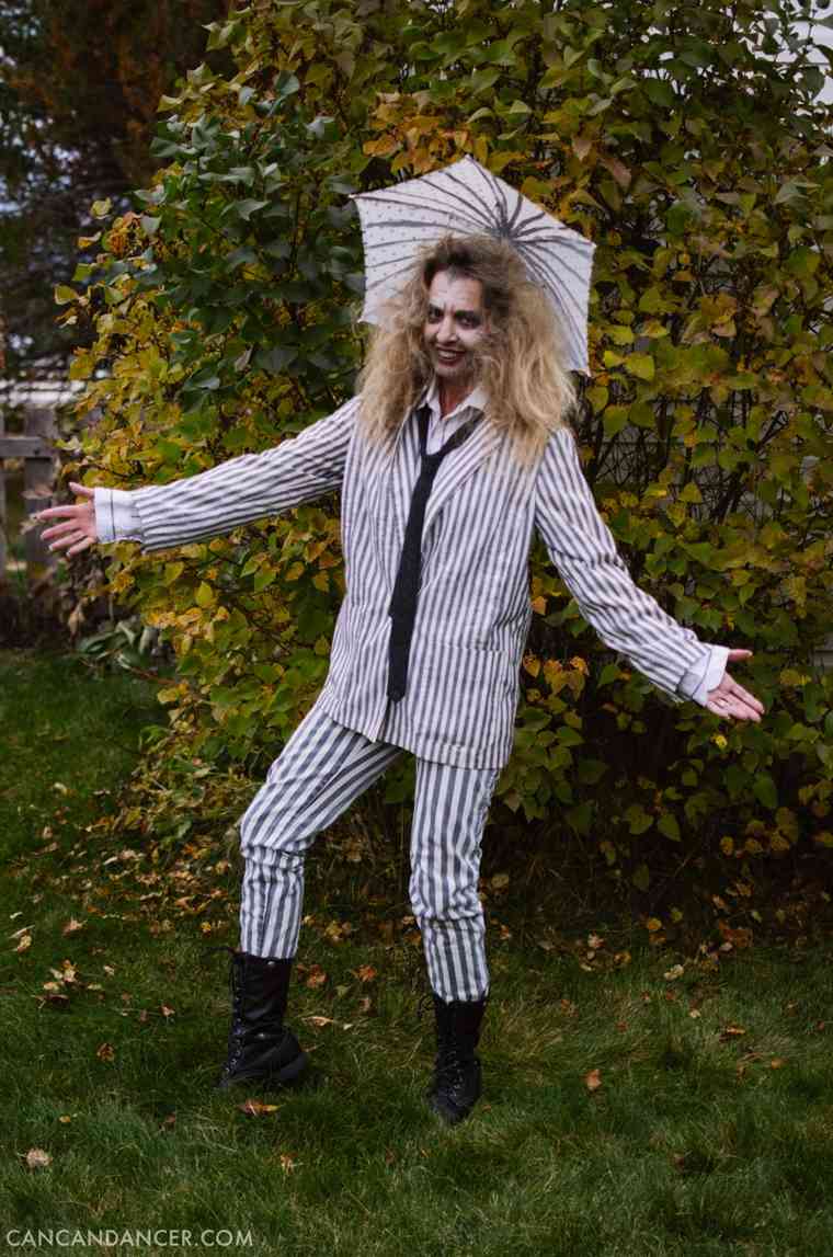 disguise halloween man costume diy idea beetlejuice