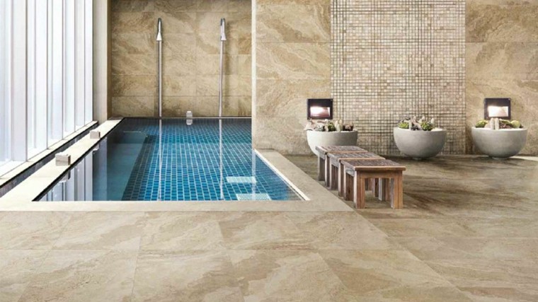 italian stone bathroom travertine