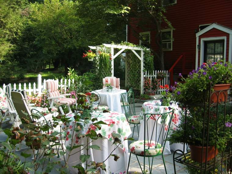 beautiful terrace style provencal