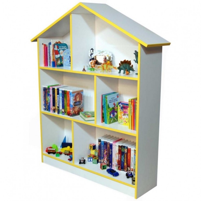 library-child-original-idea-shaped house