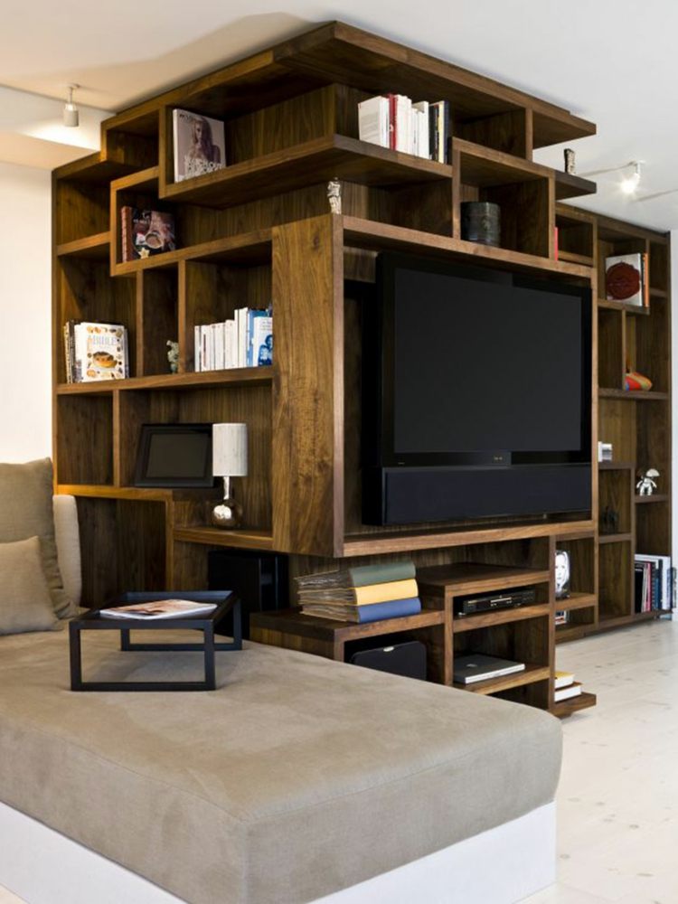 original design bookcase wood