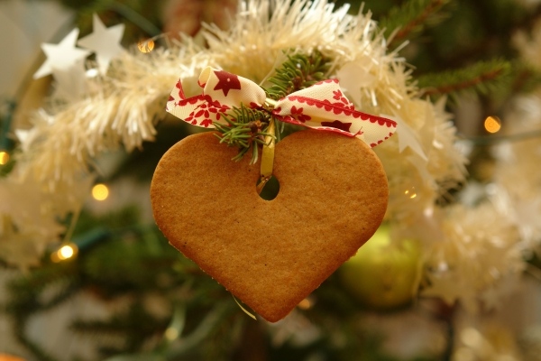 Kue Krismas gingerbread hiasan Krismas