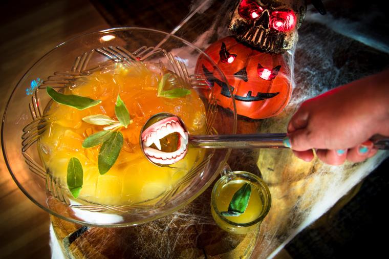 Cocktail Oppskrift Halloween alkoholfri drikke-skremmende ide-glaucous