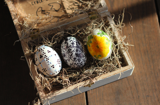 Påske æg box design