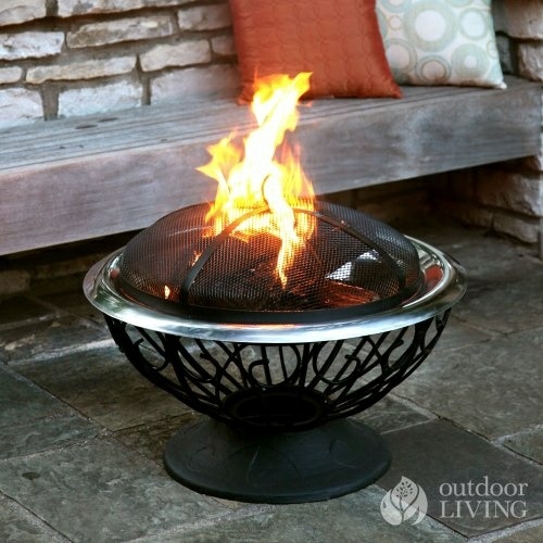 bowl bowl cup fire foot iron