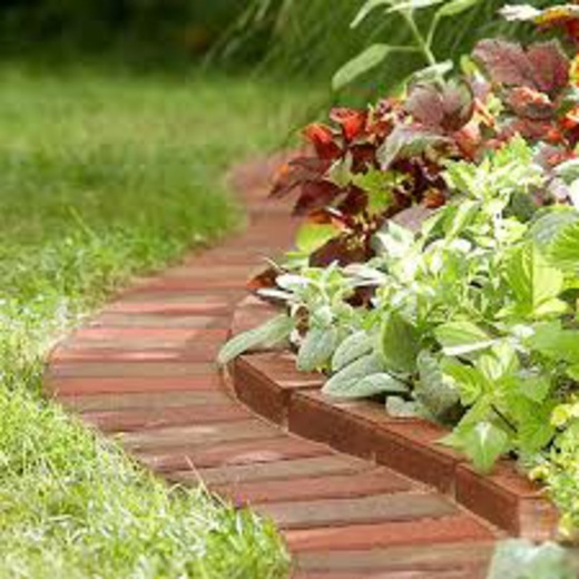 garden borders deco idea