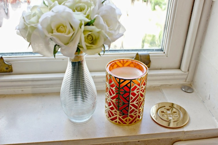 candle deco idea window