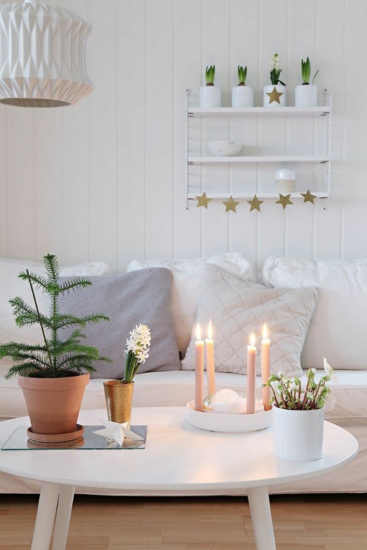 deco stearinlys minimalistisk stil