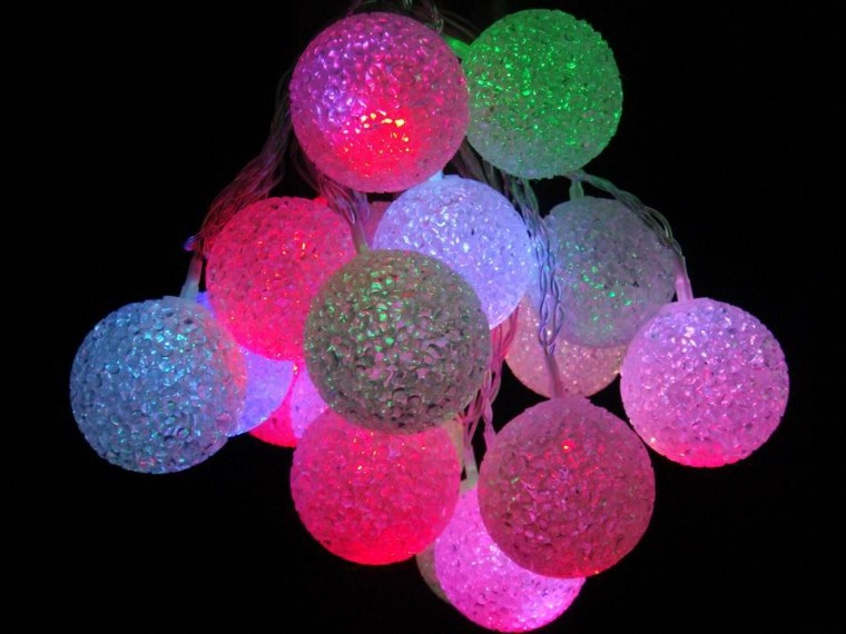 outdoor decoration house ball light idea