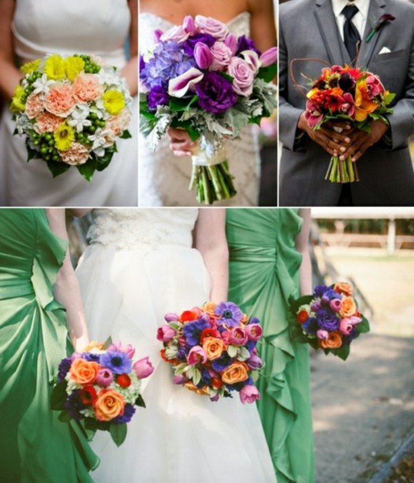 flowers bouquet idea original elegance