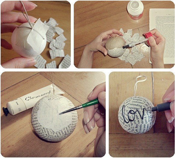 gør-det-selv-jul-papir-bolde-dekorative-DIY diy-diary sider