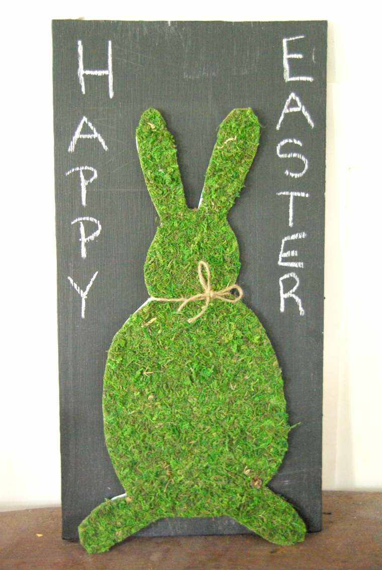 DIY easter decorative panel