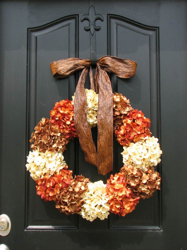 DIY autumn wreath idea