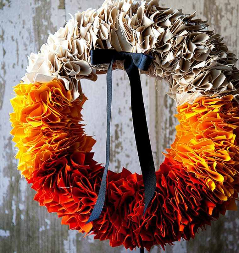 images DIY autumn wreaths