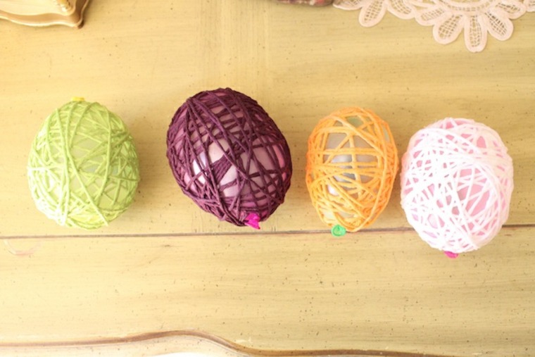 diy easter idea eggs wool diy decoration for easter original child diy