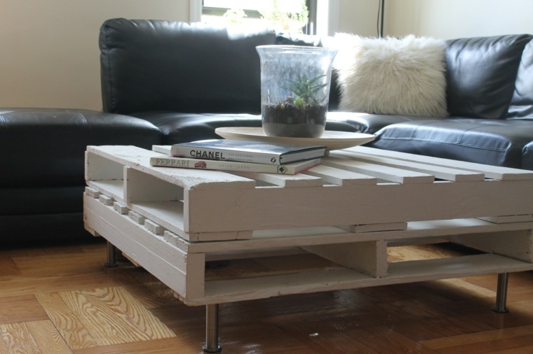 coffee table wood pallet idea diy living room furniture