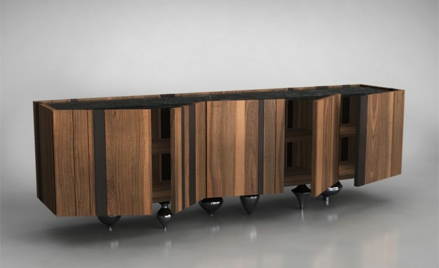 original design wood sideboard