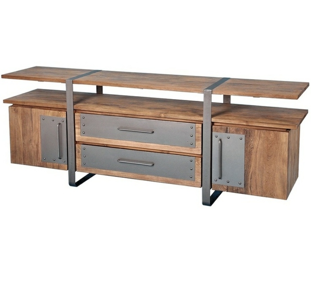 metal wood design buffet