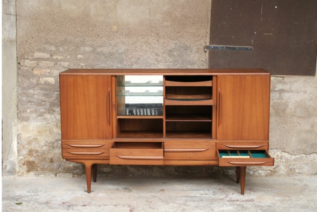 Scandinavian teak sideboard