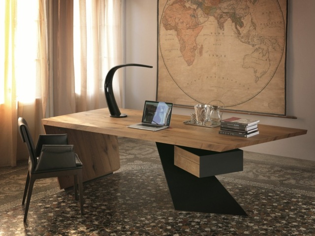 office furniture today'hui prend parfois formes inhabituelles bois noir foncé