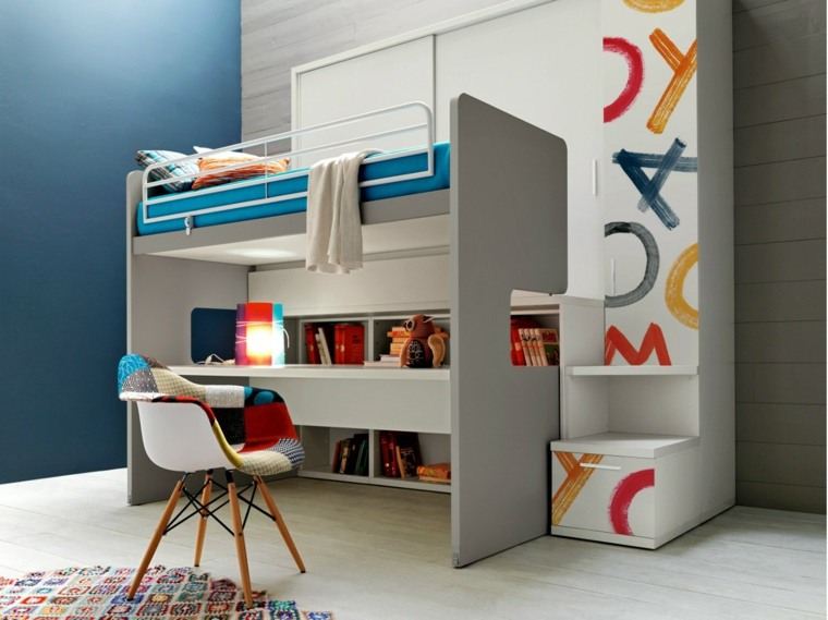 office loft design chair idea deco wall bed bunk