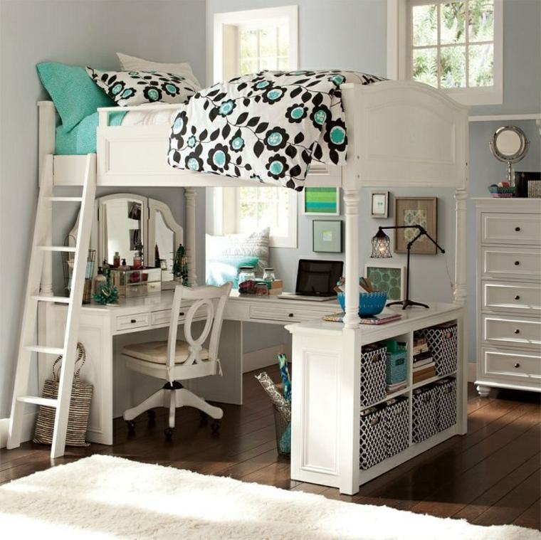 teen room idea office wooden chair shelves storage deco