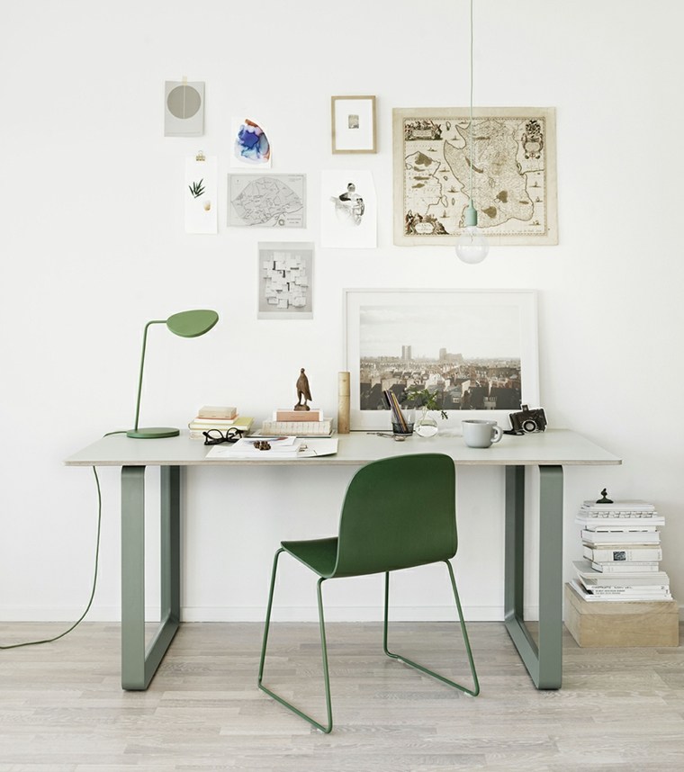 modern white Nordic design tables