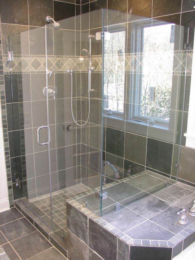 modern bathroom design shower cabin glass bathroom idea leroy merlin