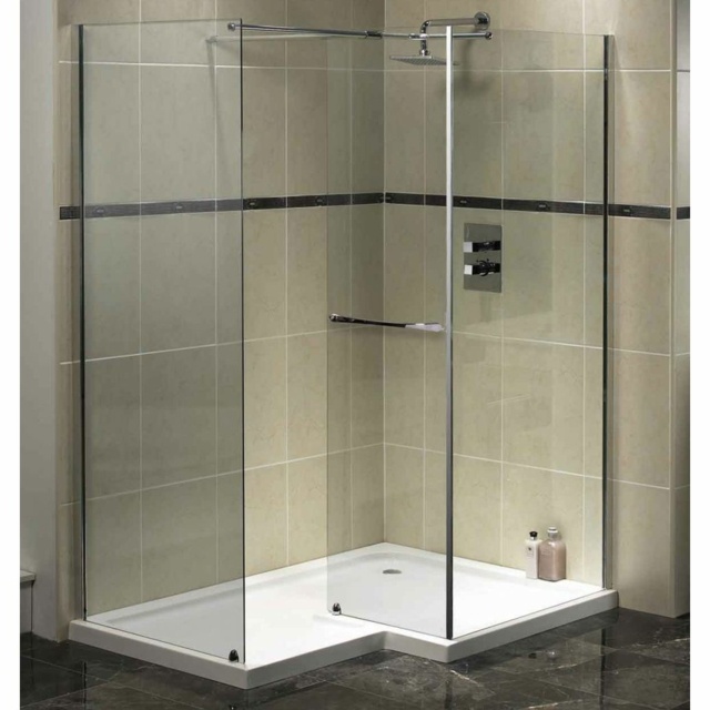 shower cabin integral original idea modern shower'italienne confort petite et grande salle de bain