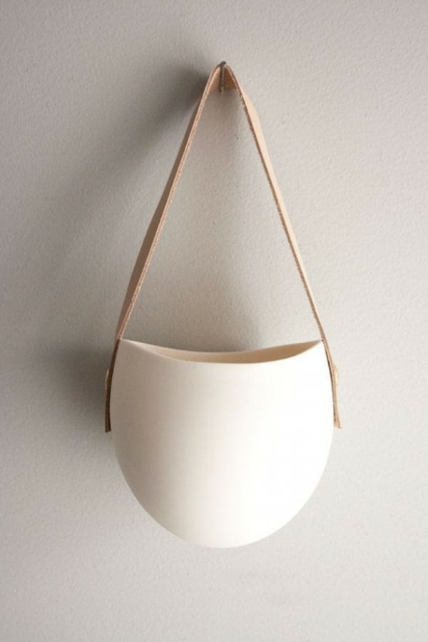 hide hanging pot leather