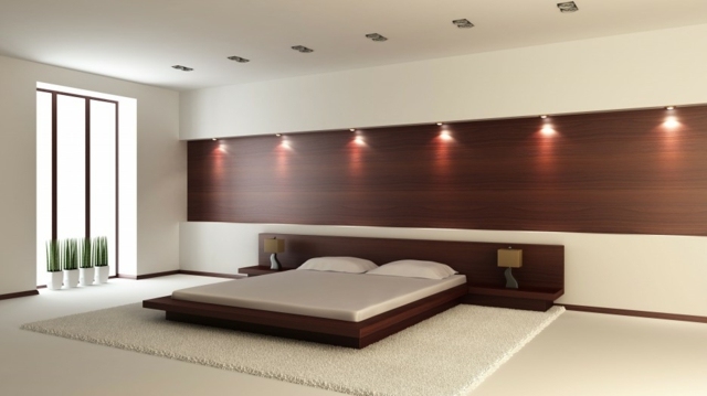 frame floating bed design