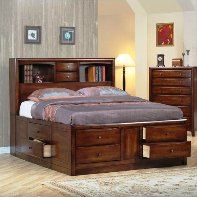 drawer bed frame