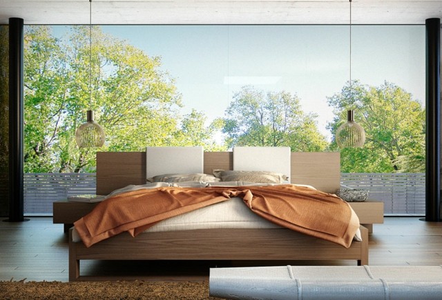 unique design bed frame