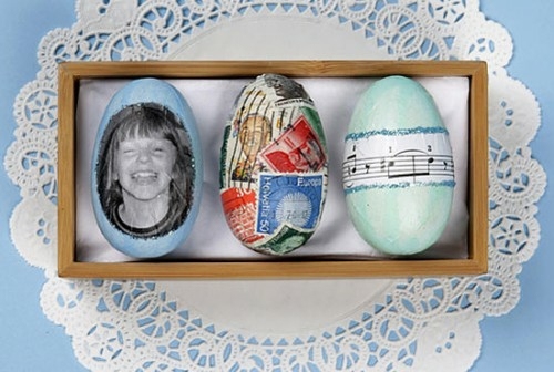 decorated egg frame