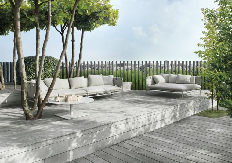 modern sofa outdoor garden idea design canvas paola lenti