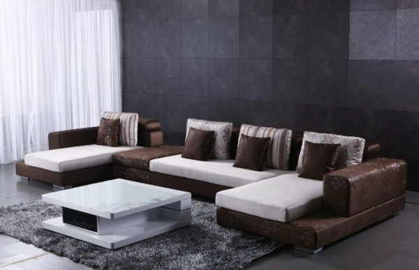 sofa design original beige brown