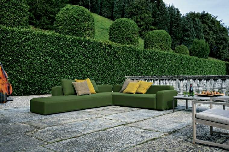 outdoor garden furniture design modern design sofa dordoni dandy rodolfo