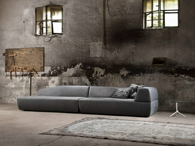 indoor sofa industrial style living room