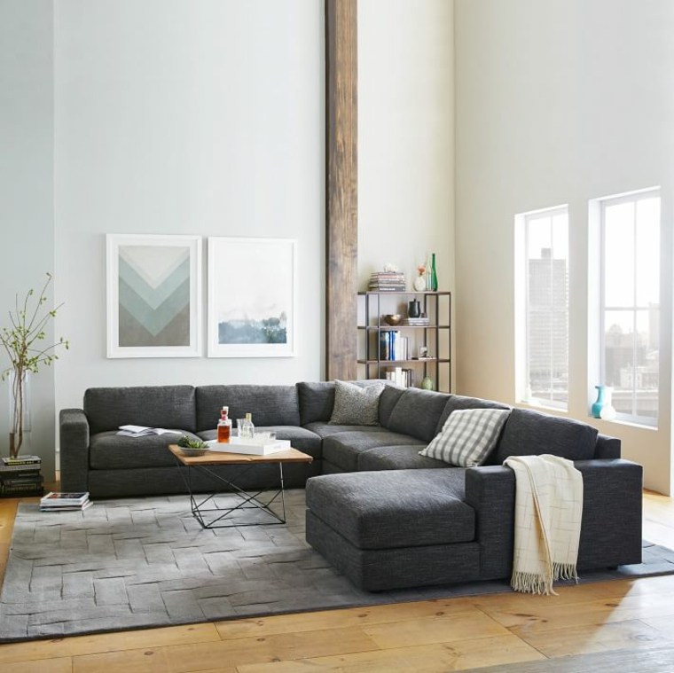 modern sofa gray sofa