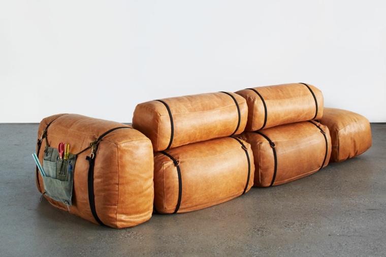 modular sofa leather modern design original