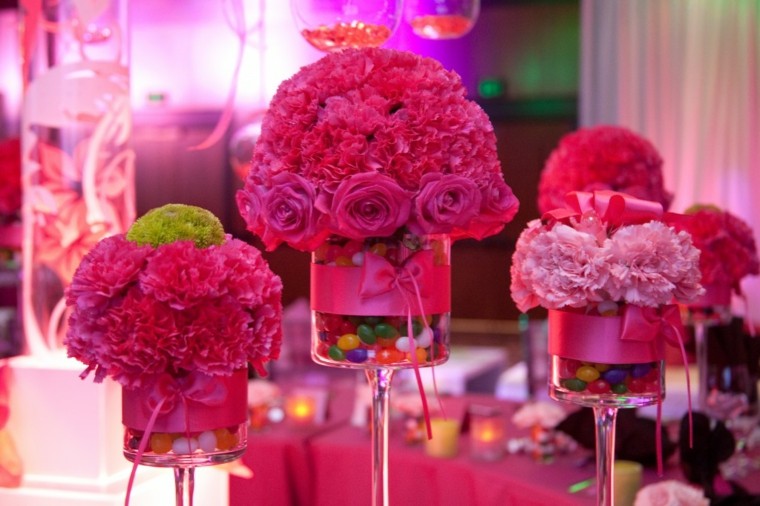 candy bar wedding candy roses